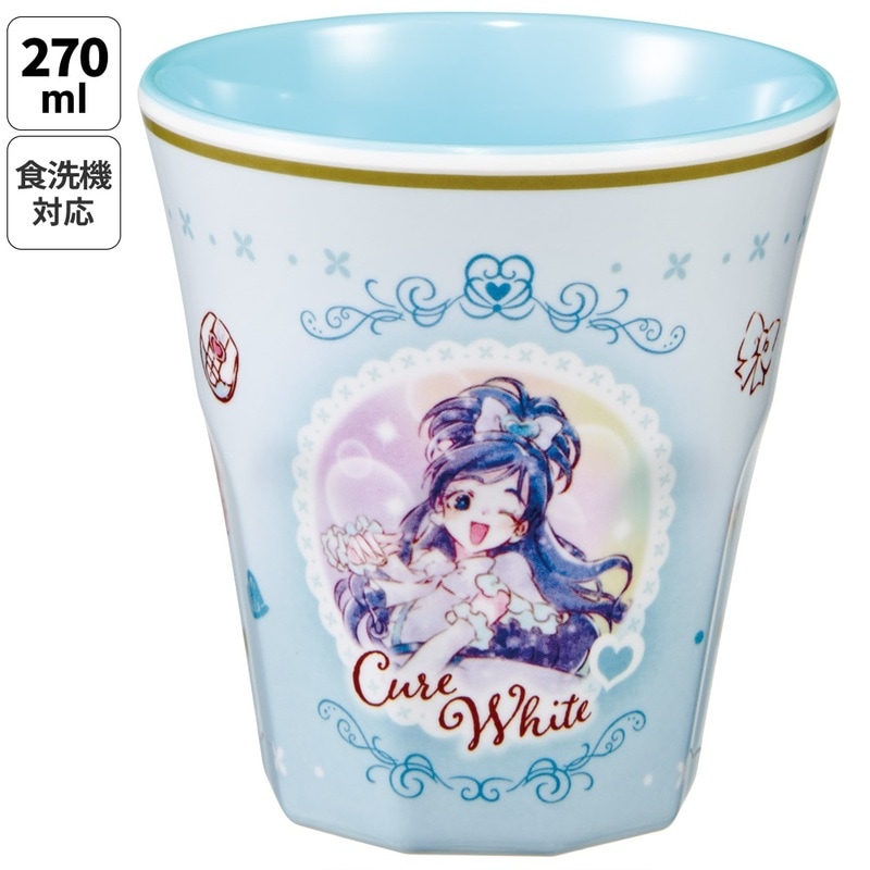 光之美少女 PreCure 樹脂製餐具 杯碟 #P-PCG1061 [Skater] (PRE-ORDER) [2026/06]