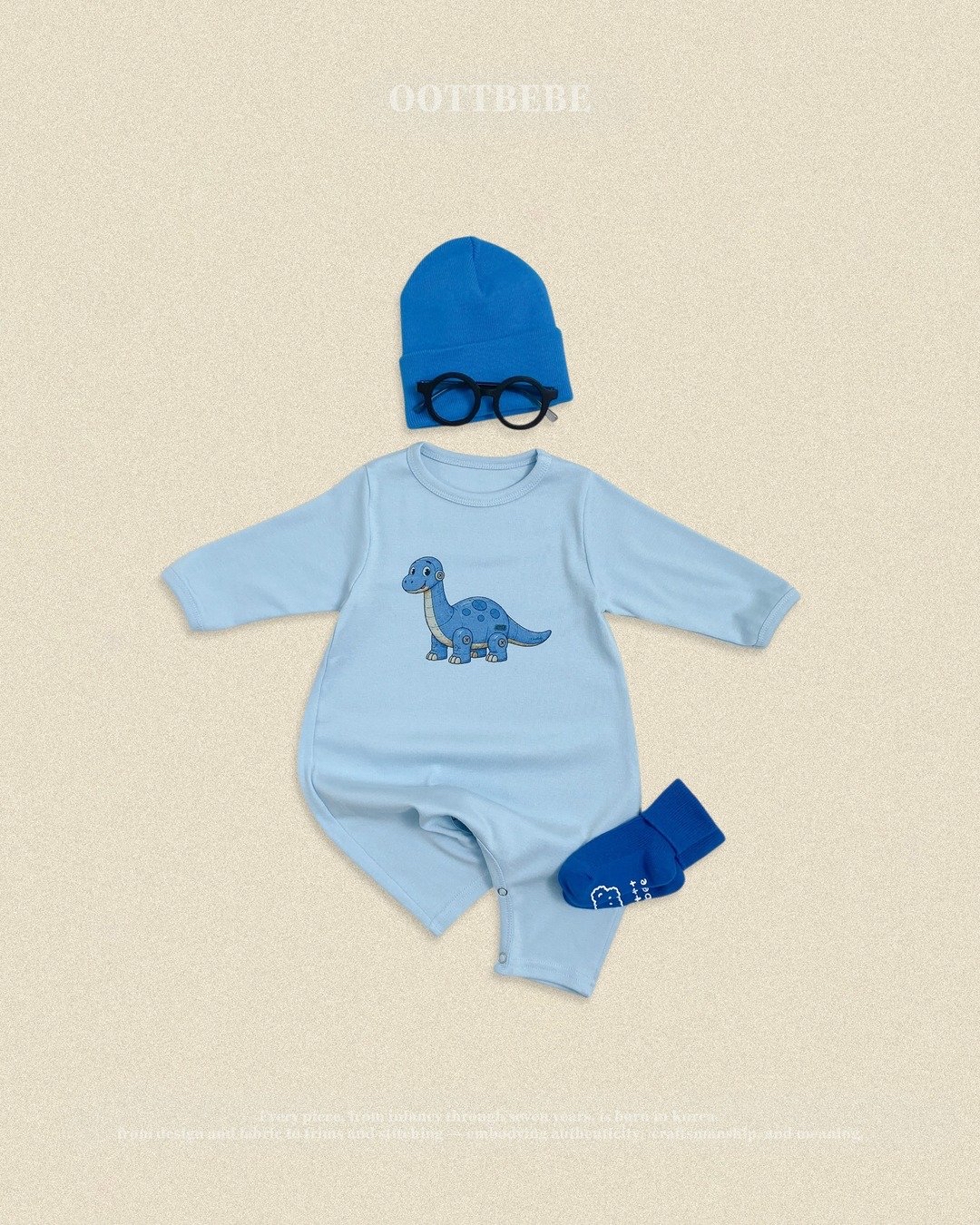 OOTT | (bebe) Robot Dinosaur Full Body Suit 