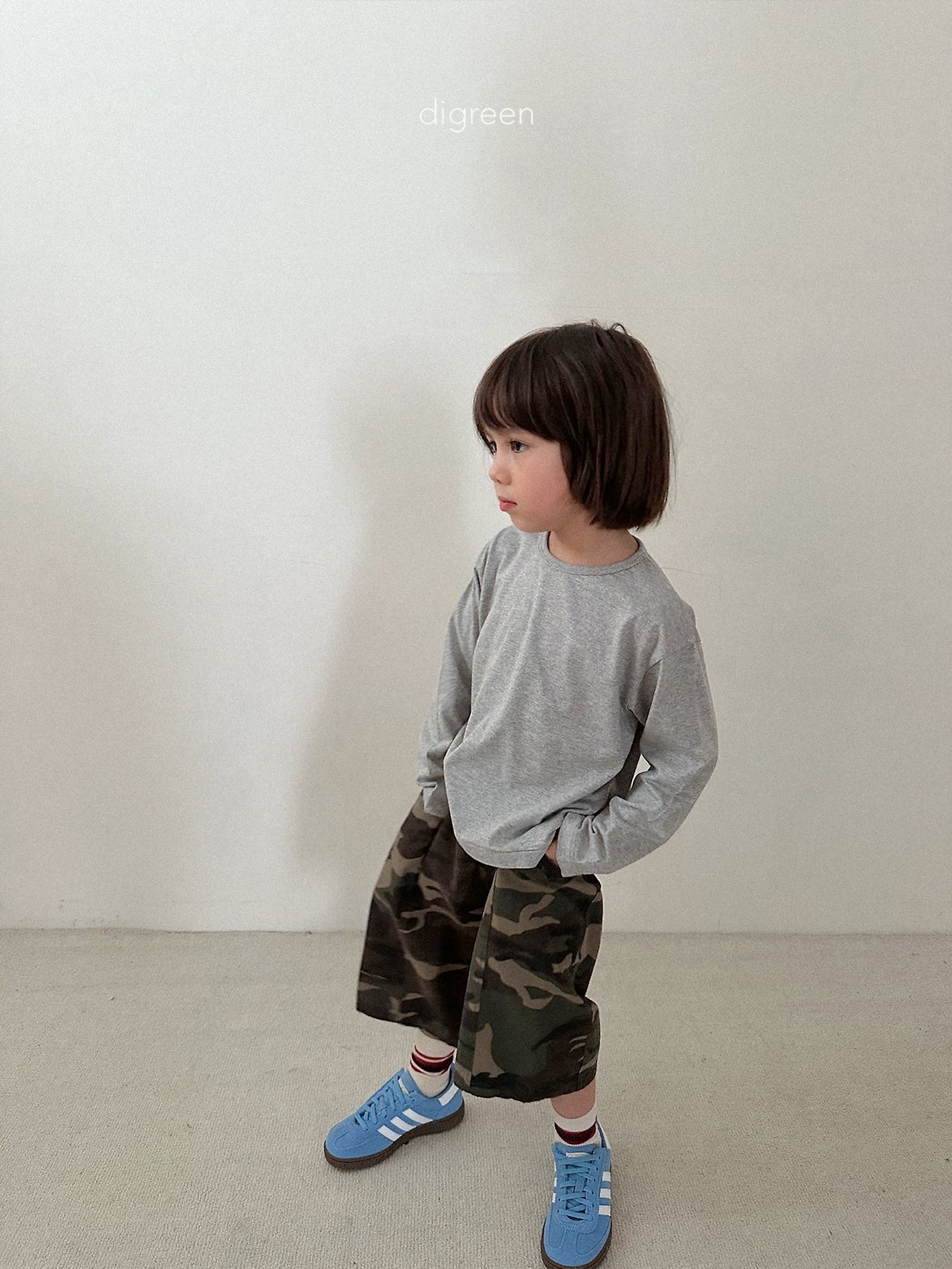 Digreen | camo bermuda 