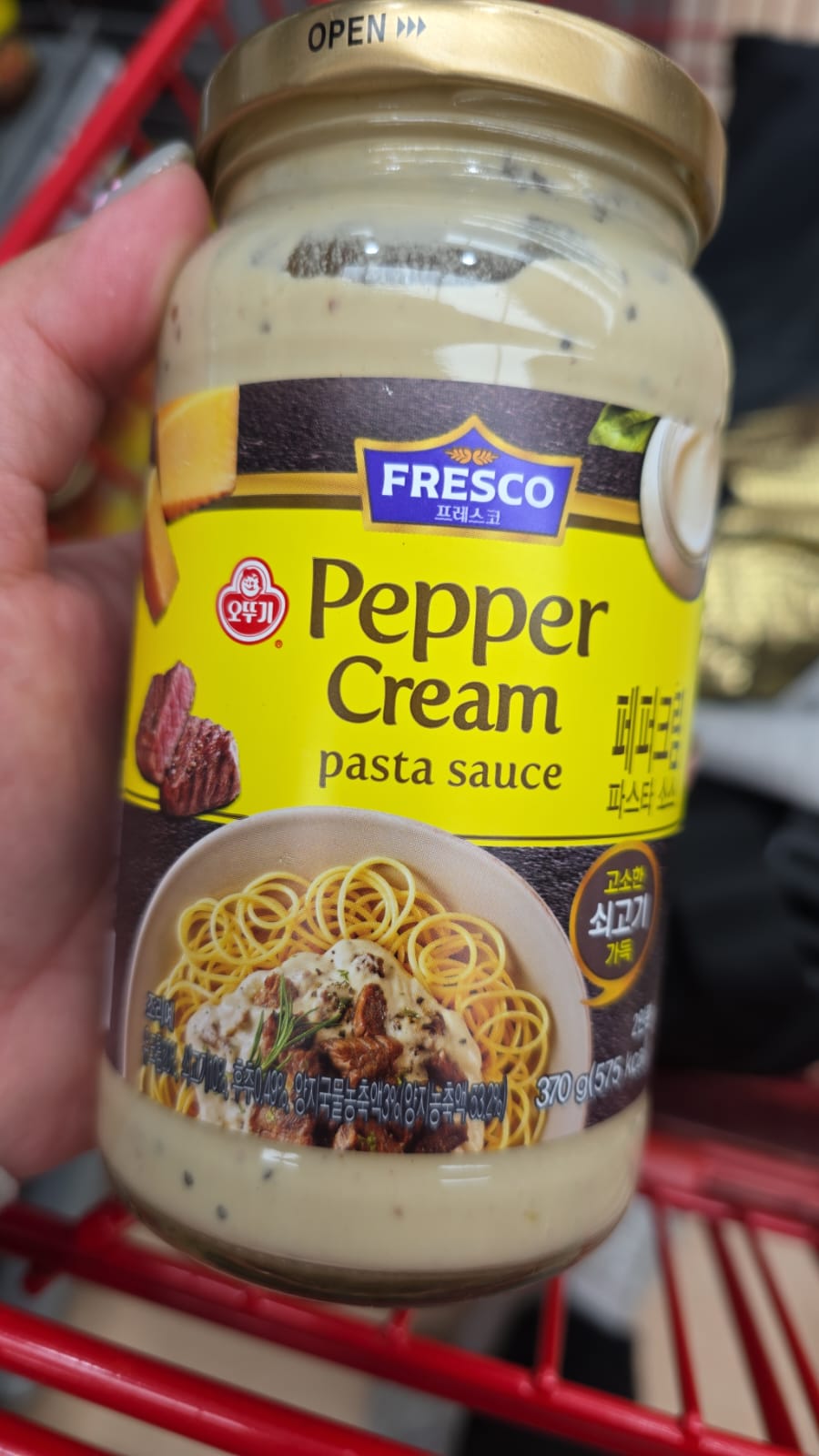 pepper cream pasta sauce