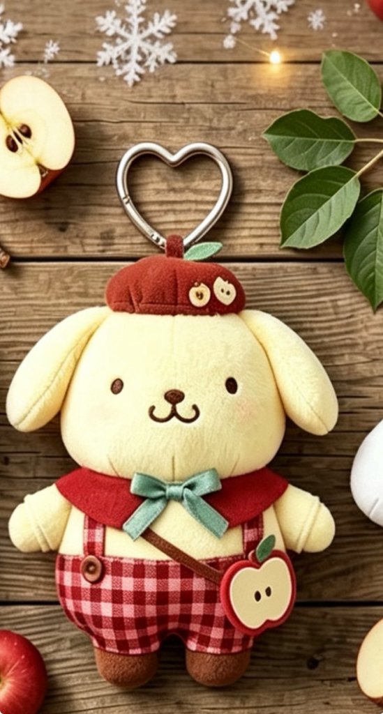 ［9月底到貨］蘋果公仔掛飾系列