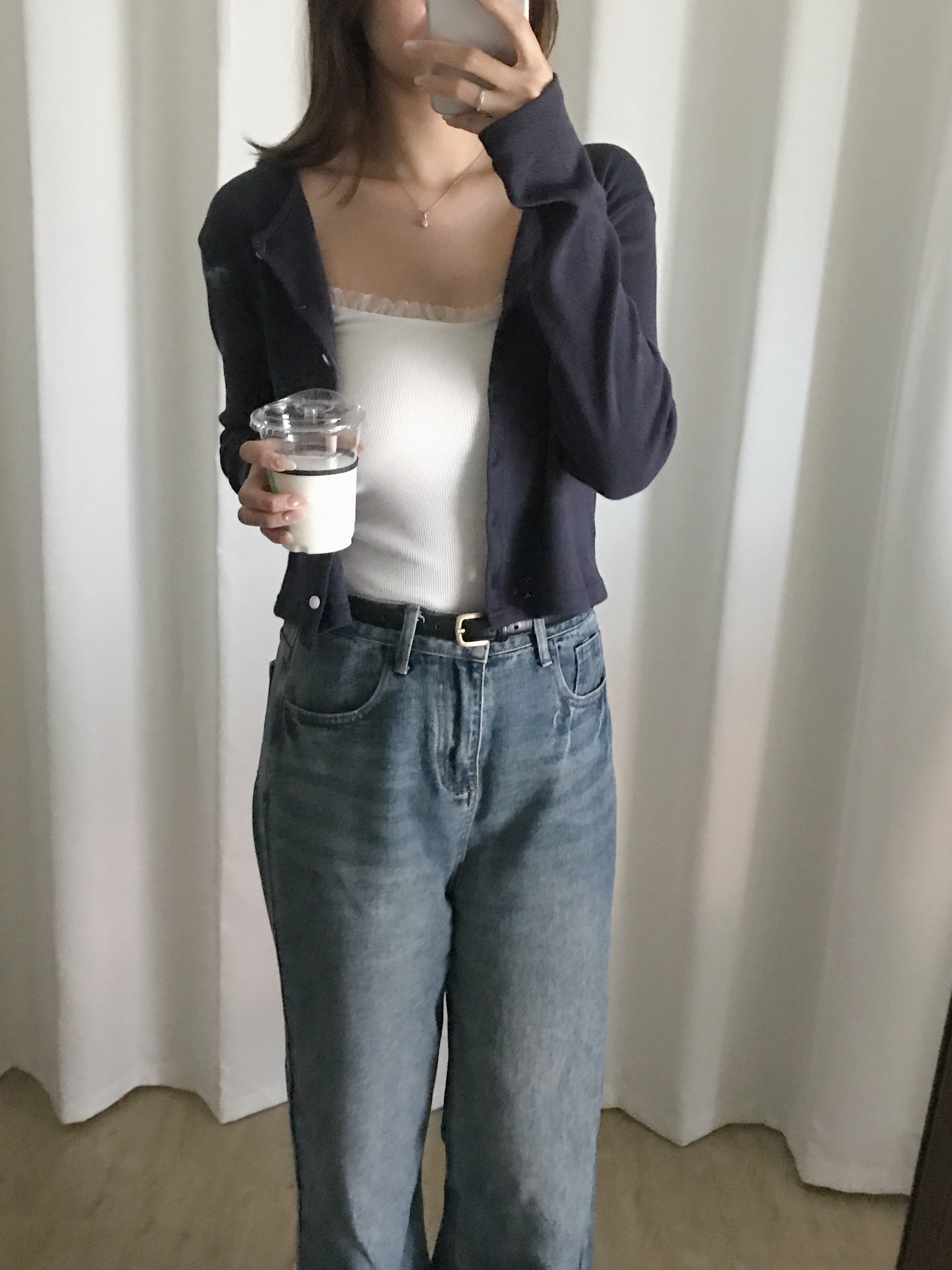 圓領棉質通花小外套(八色入)