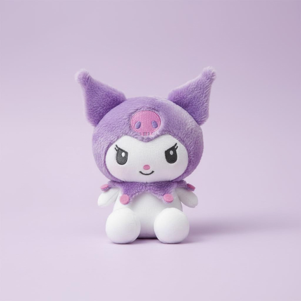 Sanrio - 天使系列公仔 (紫色Kuromi款)