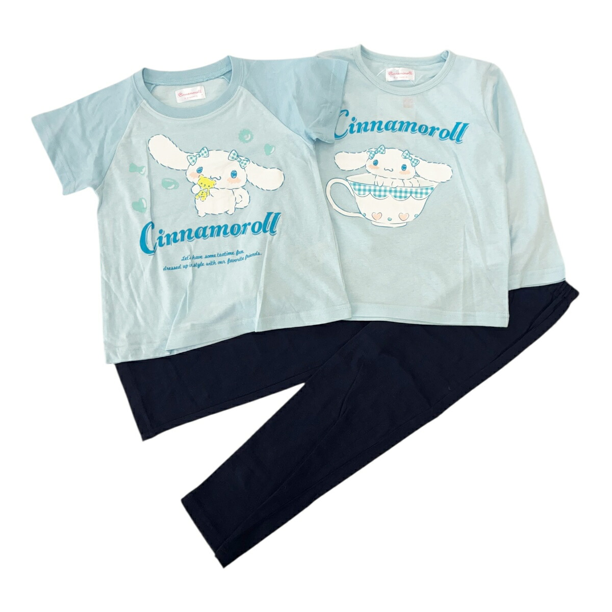 🆕【⭐訂購⭐】🇯🇵日本直送🌀#Sanrio #Cinnamoroll / #Kuromi 3件套 家居服套裝🌀[ELCA-0223][260415]