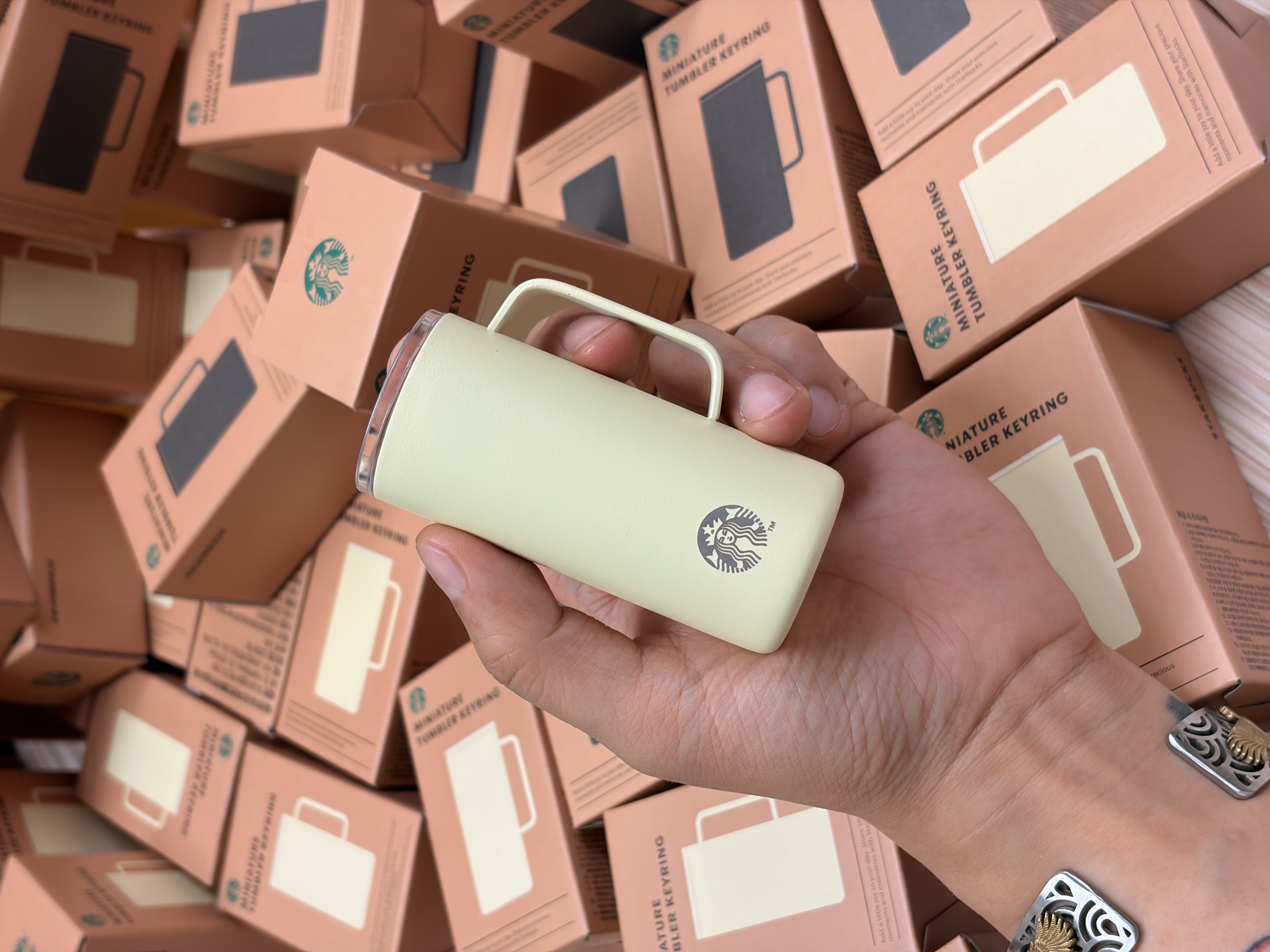 韓國Starbucks 保溫杯鎖匙扣