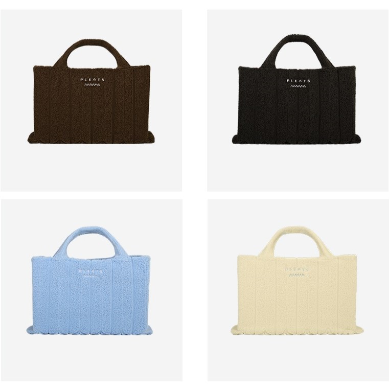 PLEATSMAMA Poodle Oversized Tote Bag (4色)