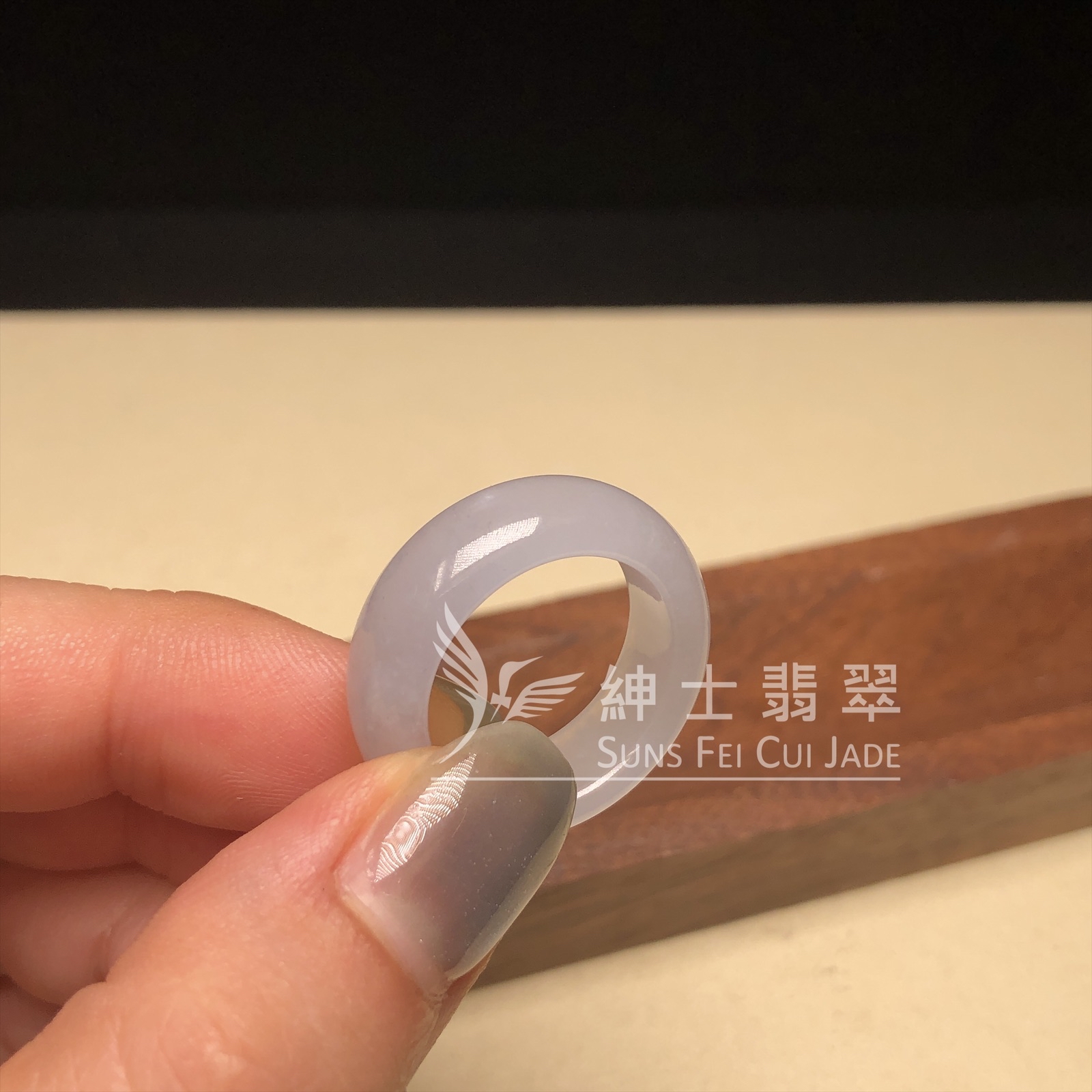 D00302 白月光玉戒（港圈16）