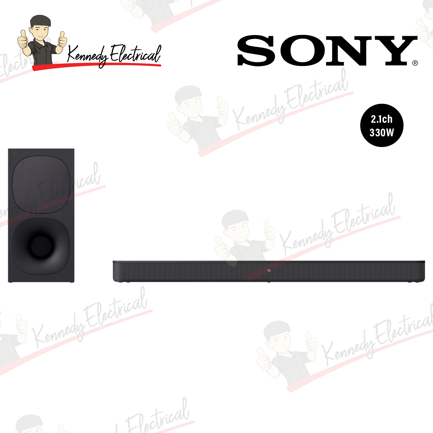 Sony 2.1ch Soundbar with Wireless Subwoofer (HT-S400)