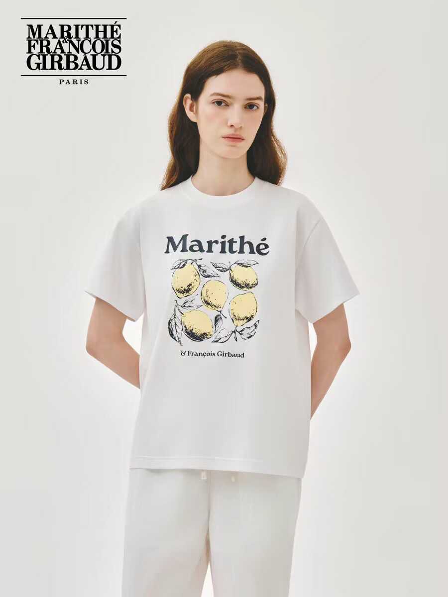 預訂 MARITHE AEROCOOL檸檬短袖Tee [貨號26C017]