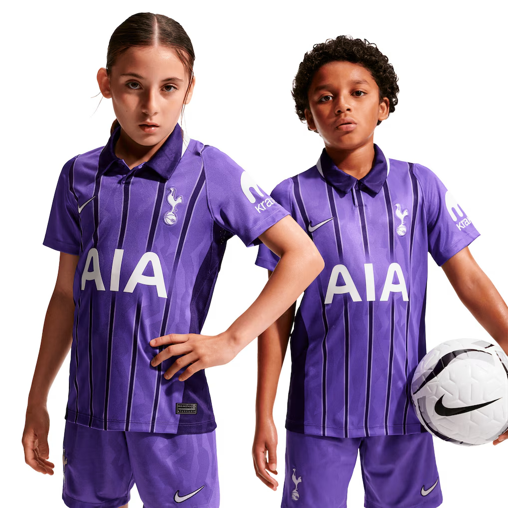 致敬經典1996 Nike Tottenham Hotspurs 熱刺 2026-27 三客童裝球衣 II6689