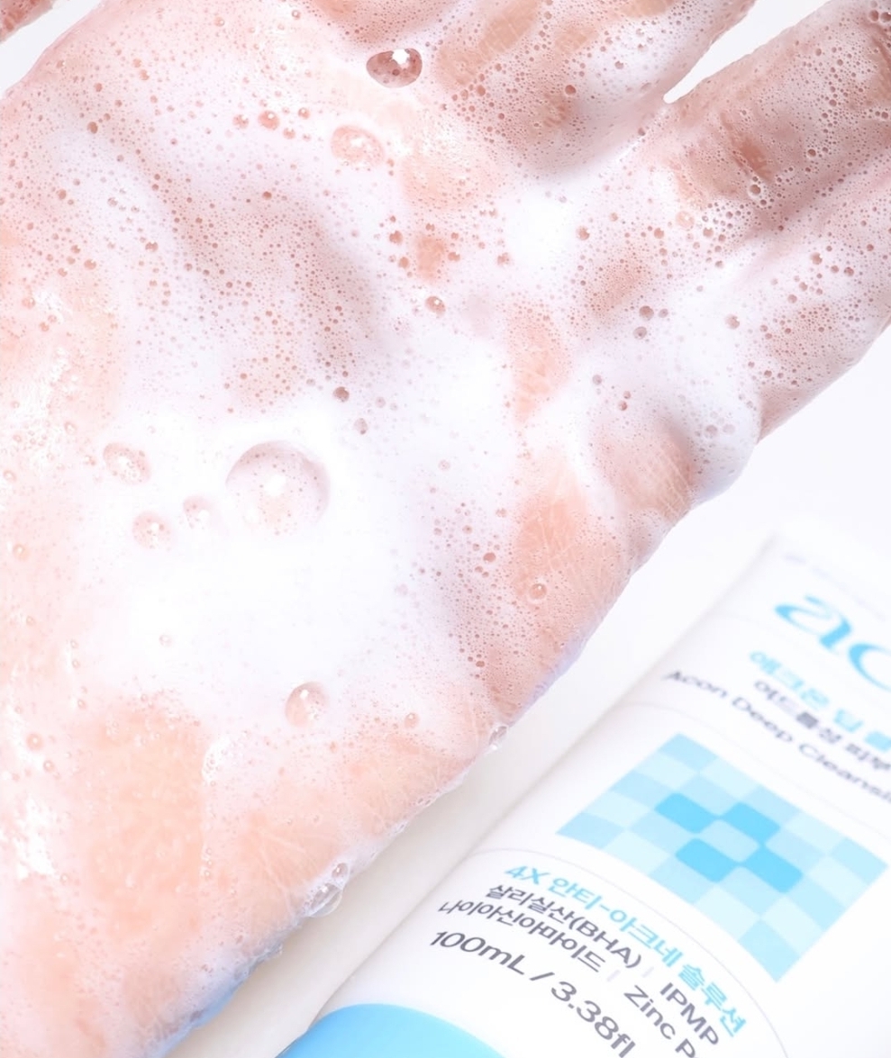 韓國東亞製藥 Acon 深層清潔抗痘粉刺洗面乳 100ml