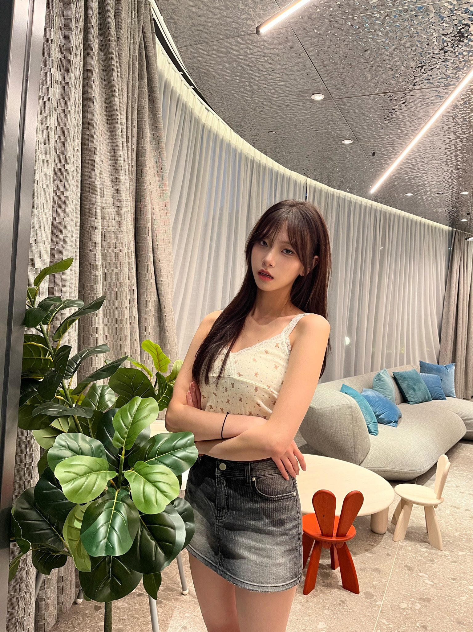 限定泰🇹🇭貨！熊仔碎花蕾絲背心