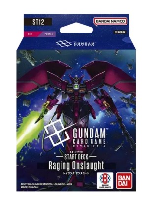 [ST12] GUNDAM CARD GAME 起始牌組 Raging Onslaught GCGST12