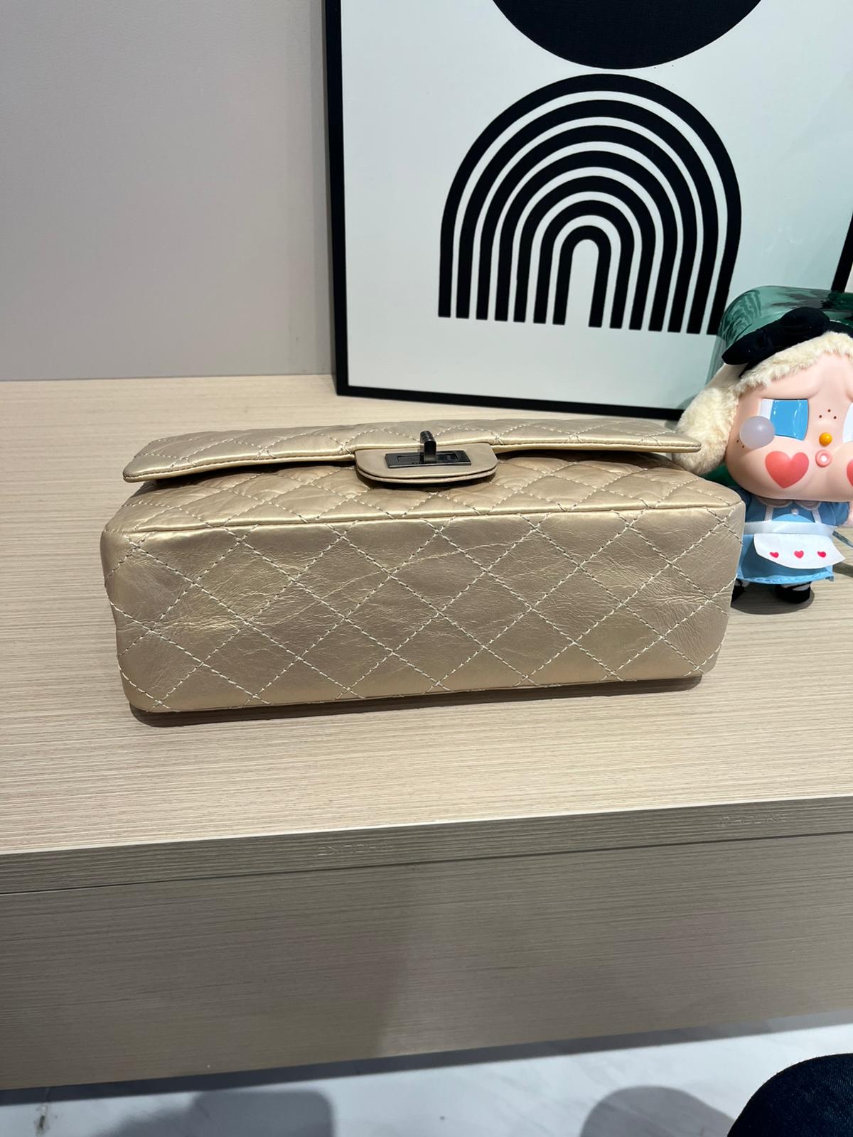 Chanel 2.55 flap bag classic calfskin 100%Authentic ,98%new ✅card✅dust bag✅box 