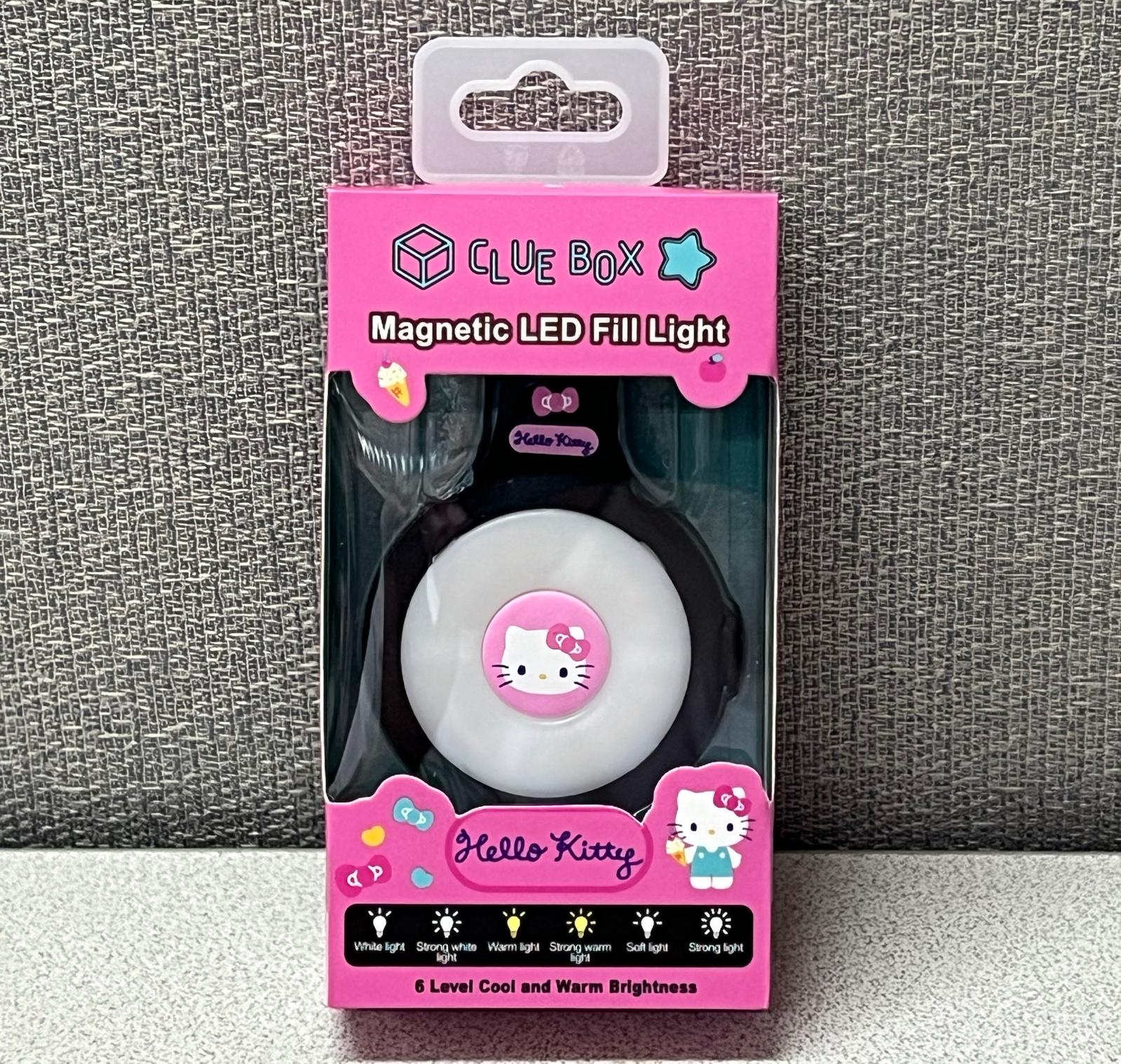 🌈 新品登場 CLUE BOX SANRIO CHARACTER 磁吸式LED補光/多用途燈 💕