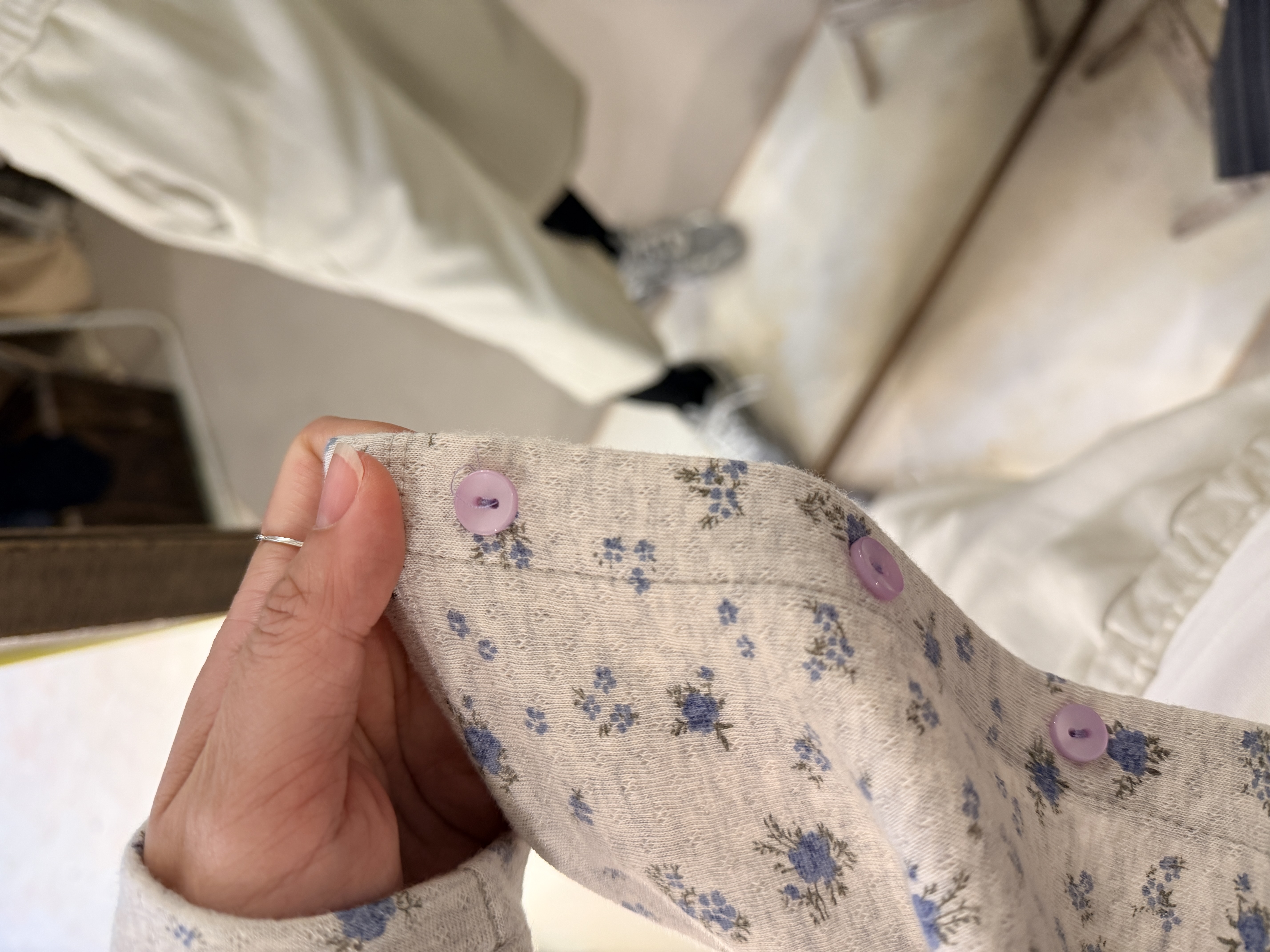 Vintage flower cardigan