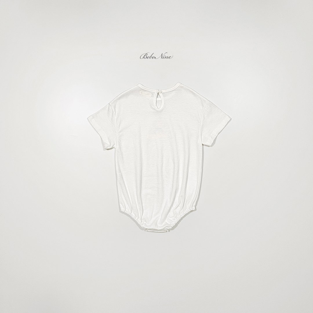 ☀️預訂 韓國直送☀️🇰🇷Bebenine兩色小狗印花純棉短袖包屁衣