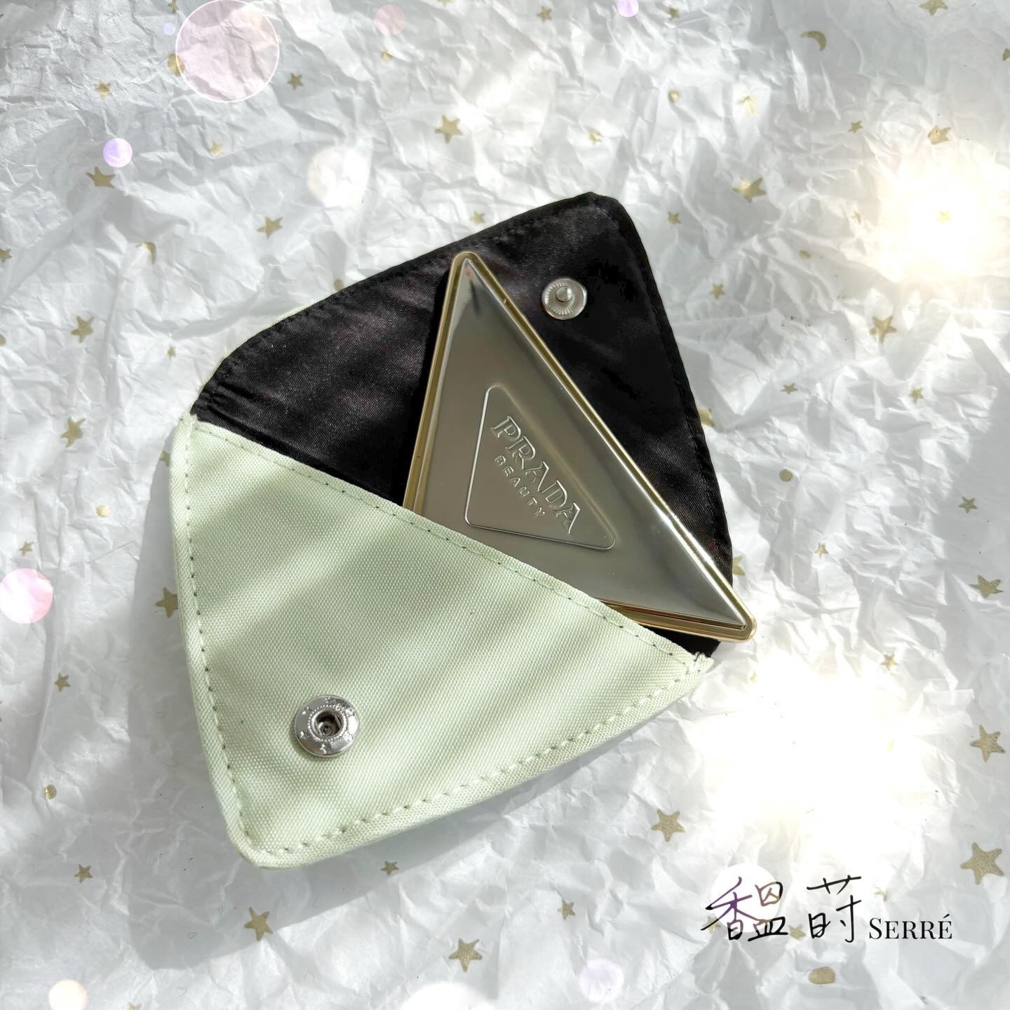 🟥BB00322🟥Prada 贈禮 限量版 隨身鏡 (附袋)