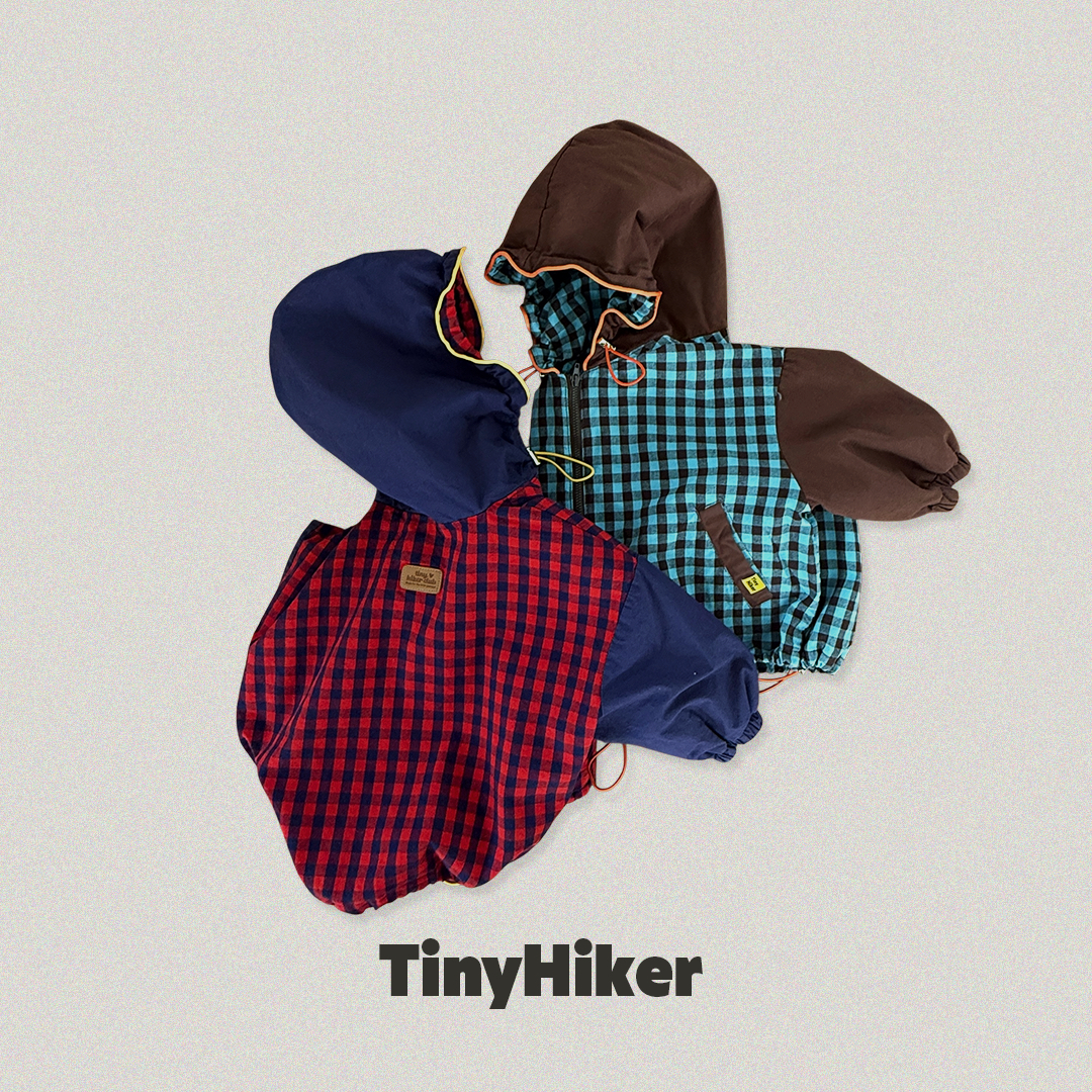 Tiny |  Pposik Check Hoodie Jumper
