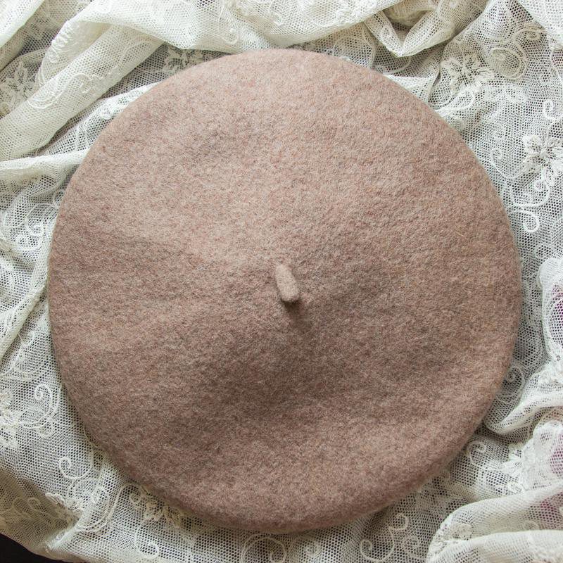 Timeless Woollen Beret Available in different colour