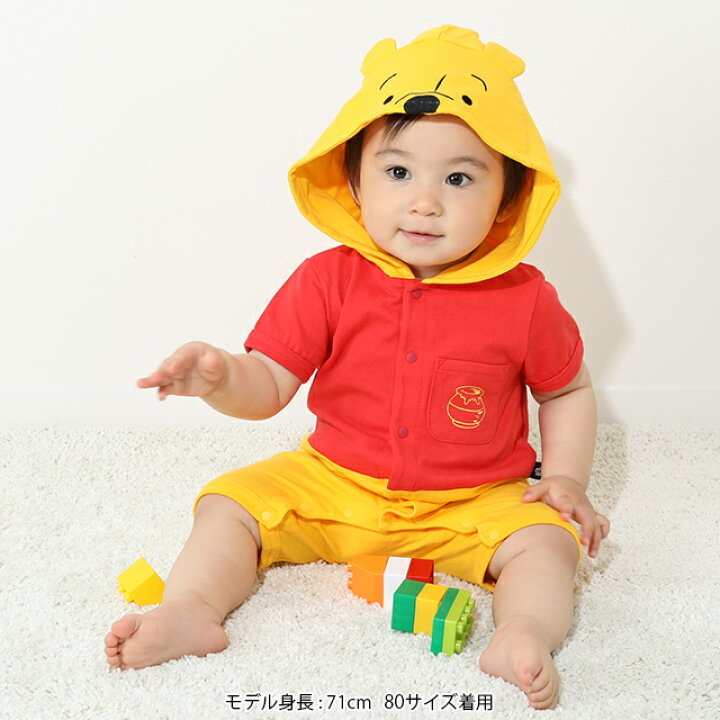 🇯🇵預訂 日本直送🇯🇵Babydoll x Disney五色人物造型連帽短袖連身服