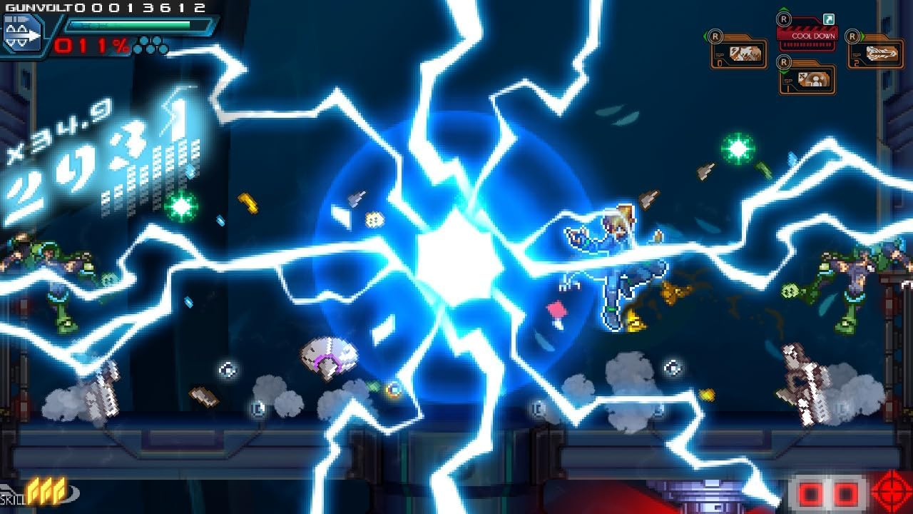 【預售 22/10】SW2 蒼藍雷霆 GUNVOLT 三稜合極版 Azure Striker Gunvolt: Trilogy Enhanced 中/英/日文  (日文封面) PO0914