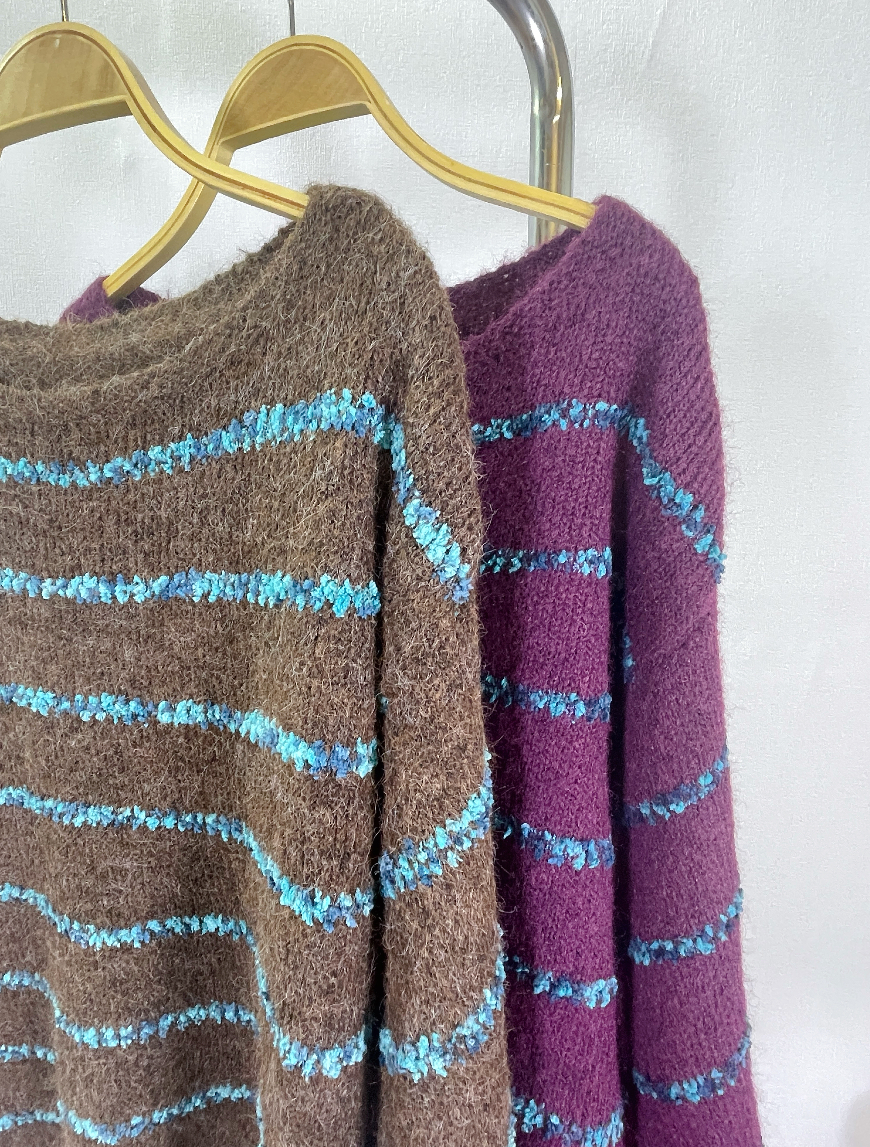 K5533 間線鬆身針織top