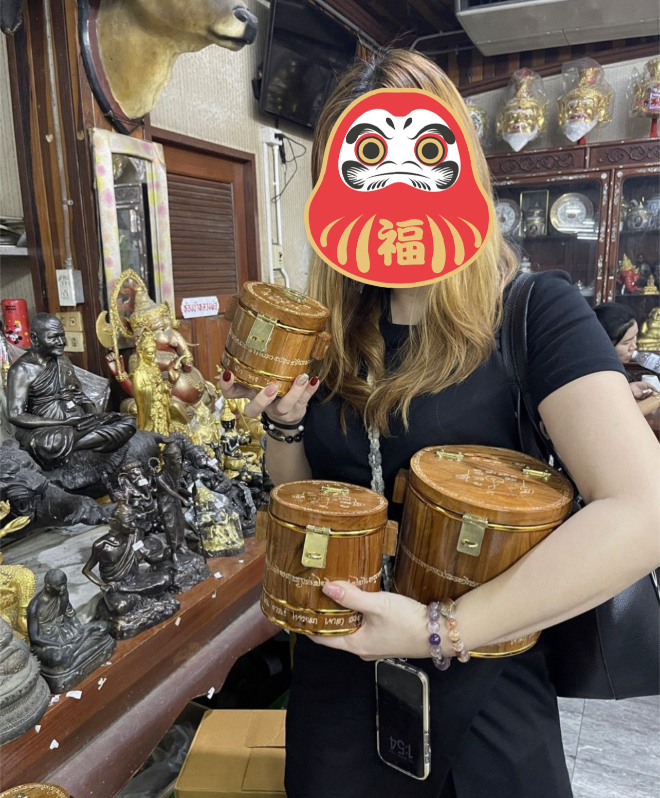 龍婆本廟供請✴️ 開運招財經文存錢桶💰