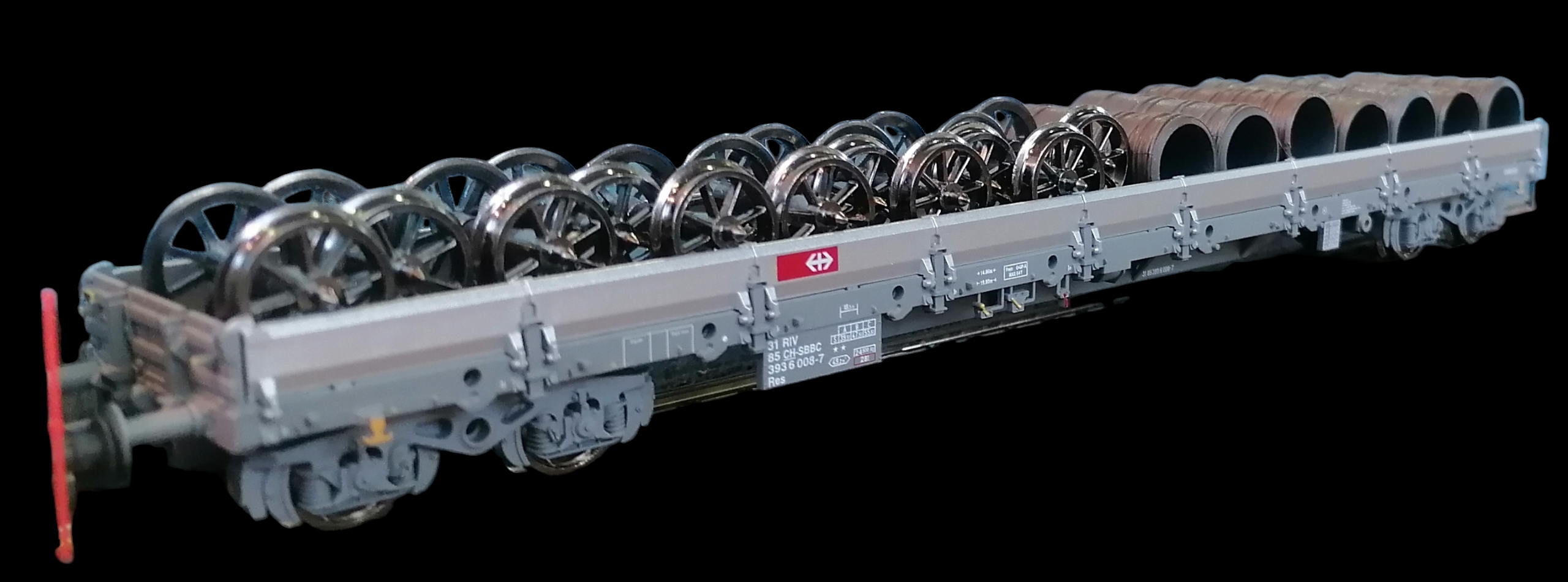 Stake wagon type Res of the SBB, Era VI