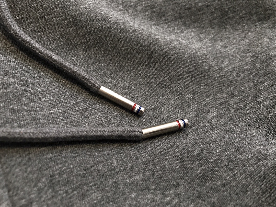 THOM BROWNE 加絨連帽拉鍊外套