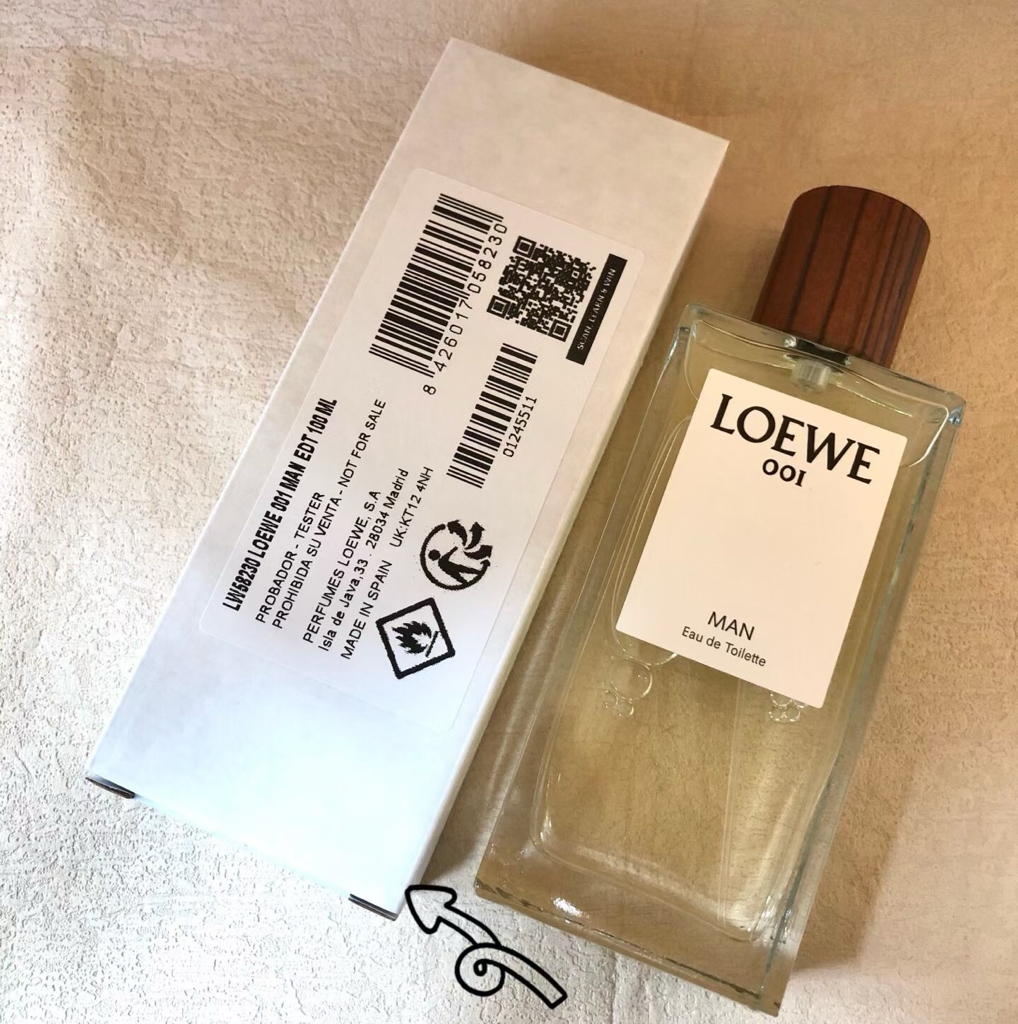 Loewe 001事後清晨香水 男香 淡香水 Man EDT 50/100ml