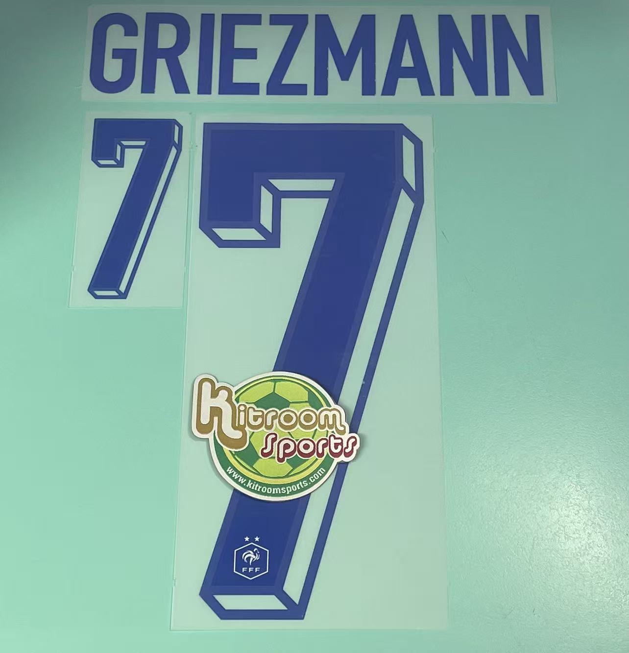 2024 France Away Nameset #7 GRIEZMANN