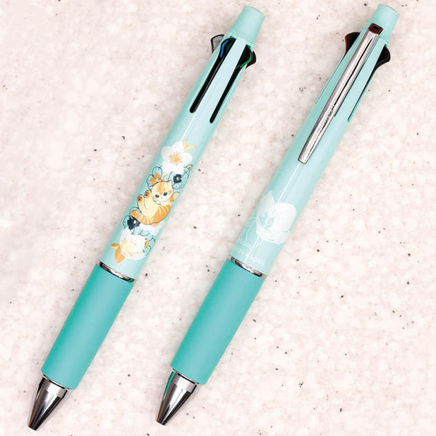 現貨｜mofusand x 日比谷花壇 鯊魚貓 日本製 uni Jetstream 4&1 多功能 5用筆 0.5mm 4色原子筆 + 0.5mm 鉛芯筆 Winter 2 (915551)
