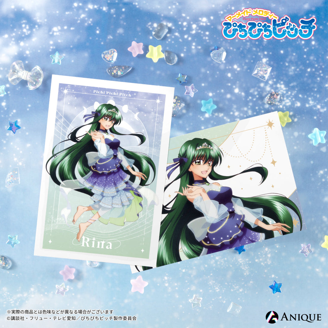《Pre-Order》Postcard Set 明信片組｜唱K小魚仙 Pichi Pichi Pitch 月夜之人魚奏 POP UP SHOP (26PP47-P)