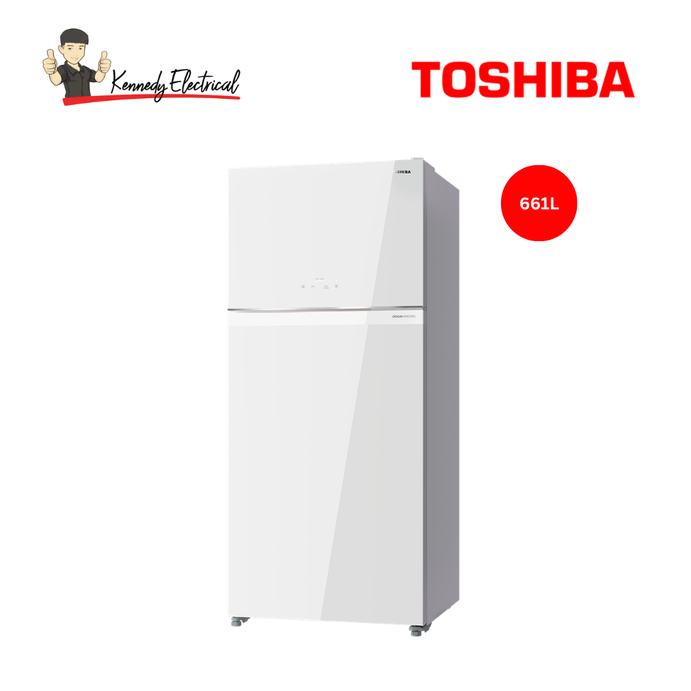 Toshiba 661L PureBIO Origin Inverter Two Door Refrigerator GR-RT835WE-PGY(B5)