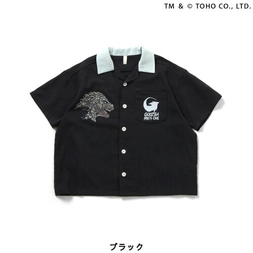 🆕【⭐訂購⭐】🇯🇵日本直送🌀❣#親子裝❣#Gorzilla 刺繡襯衫［2款選］🌀[ELFA-0187][260724]