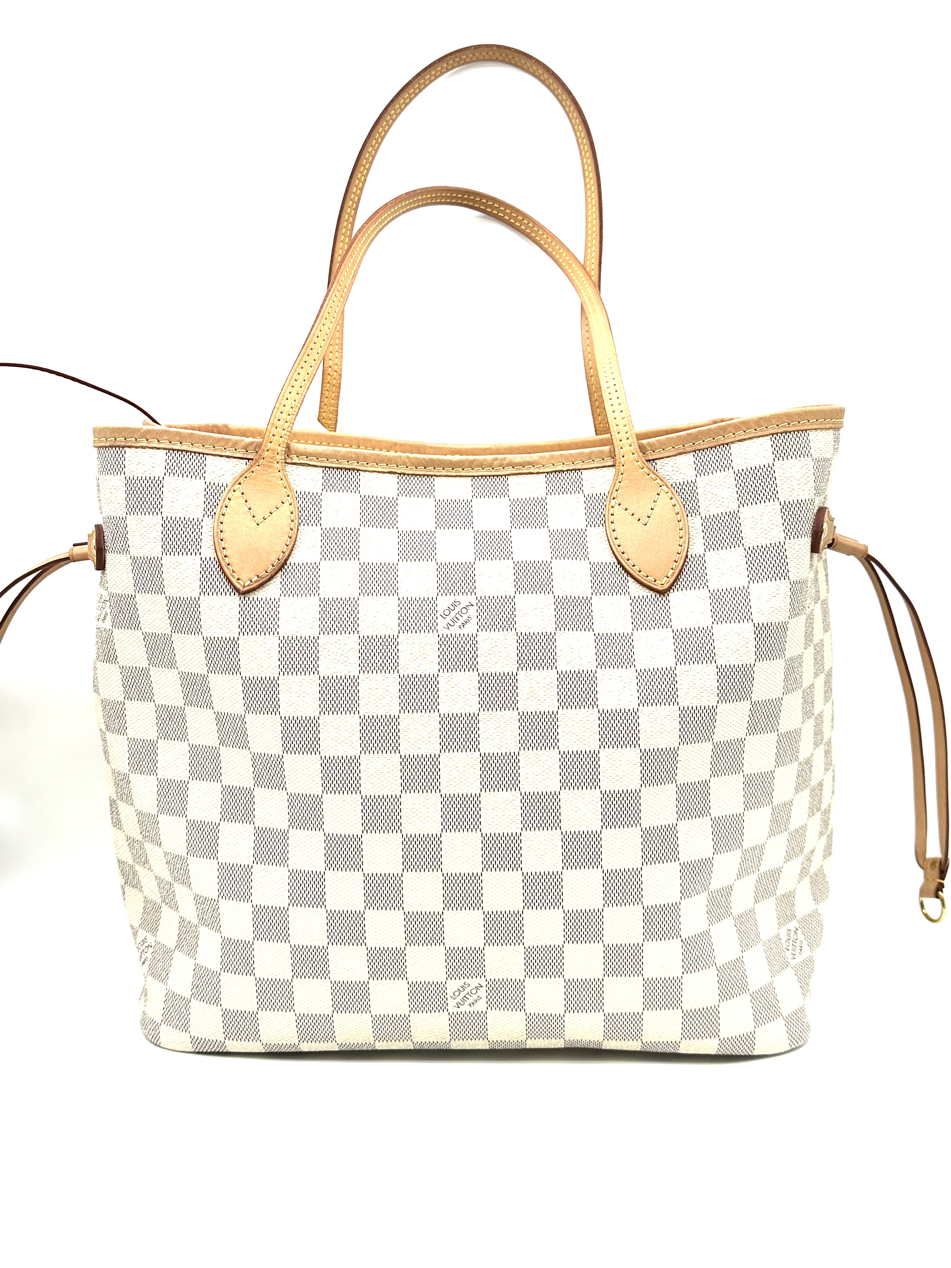 Pre-Owned Louis Vuitton Damier Azur Neverfull PM tote bag / Product Code: 26040901