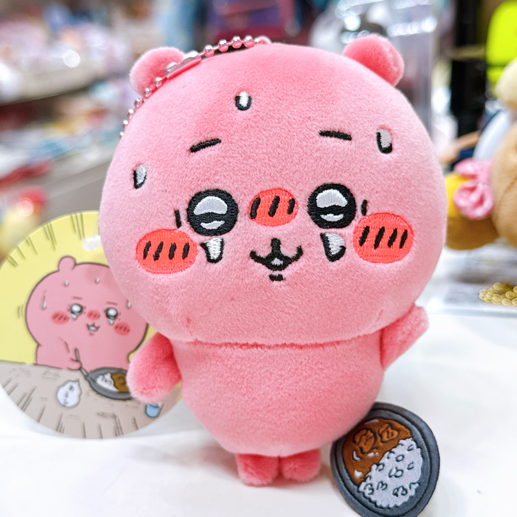 日本版Chiikawa 咖喱系列公仔掛飾/紅溫兔