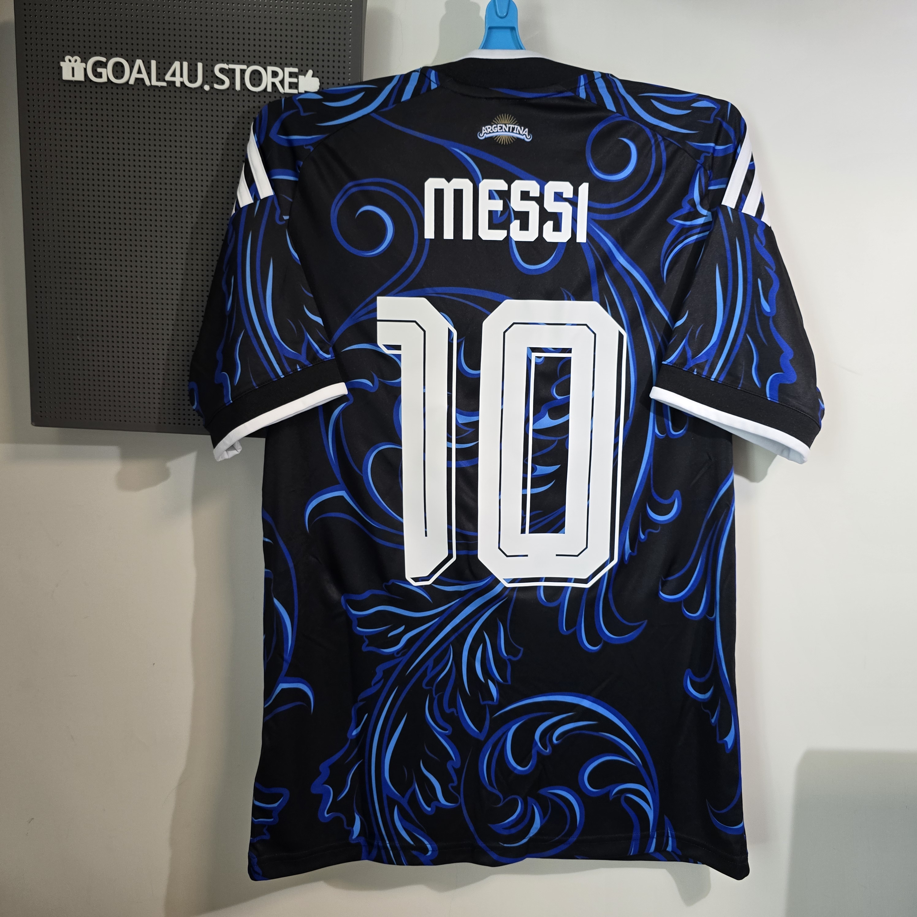 #部分碼現貨 🌀藍色漩渦 Adidas Argentina 阿根廷 2026-27 作客球迷版球衣 (可加印字章) JM8395
