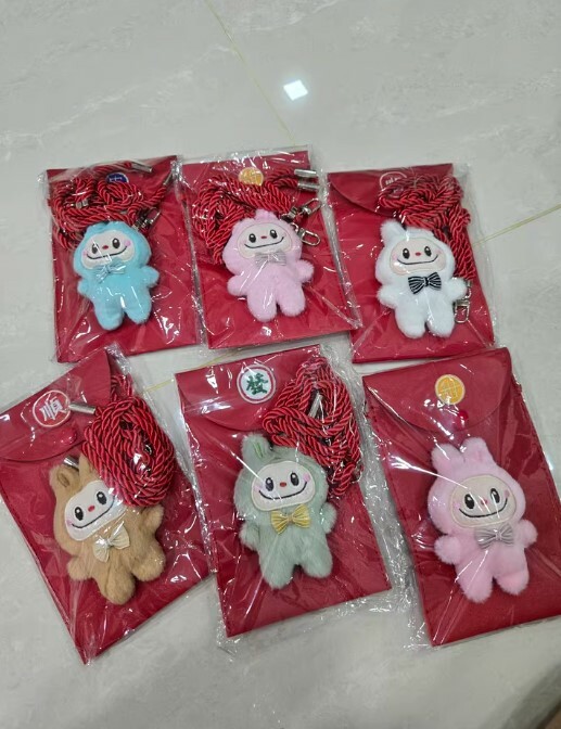 Labubu 公仔造型紅包袋 - 1個 現貨