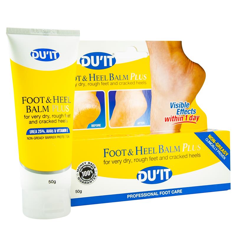 (NS)澳洲 DU'IT Foot & Heel Balm Plus 修復腳膜霜 50g（萬寧版）