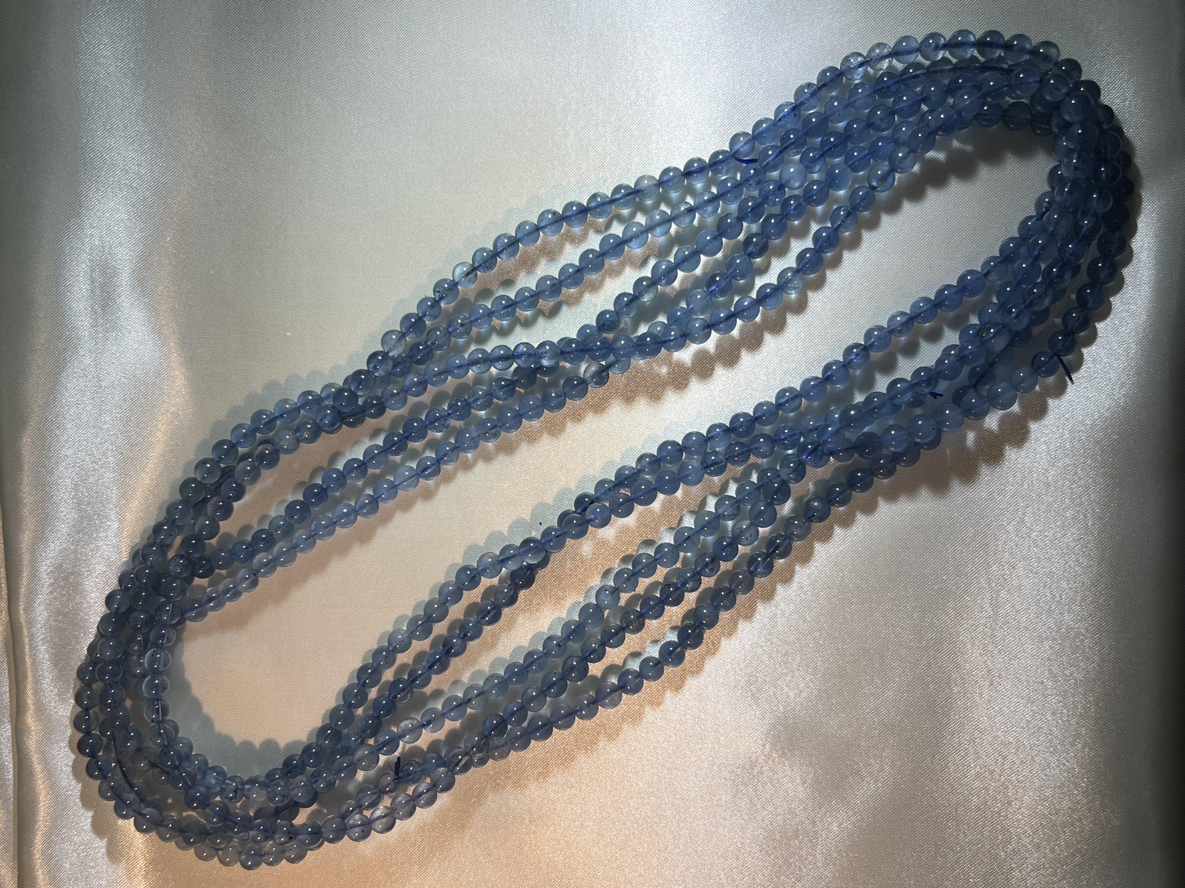 魔鬼藍三圈海藍寶 6mm