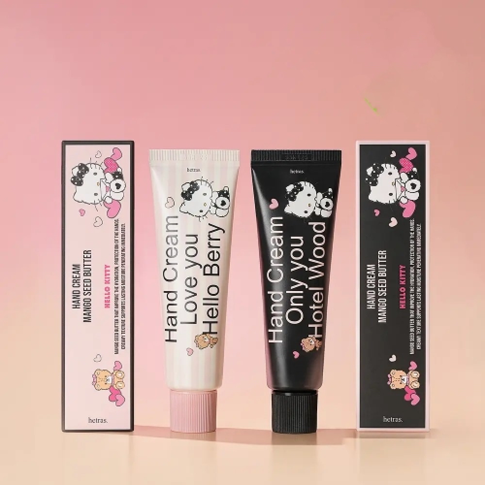 （約4月底到貨）🇰🇷韓國限定Hetras x Hello Kitty hand cream