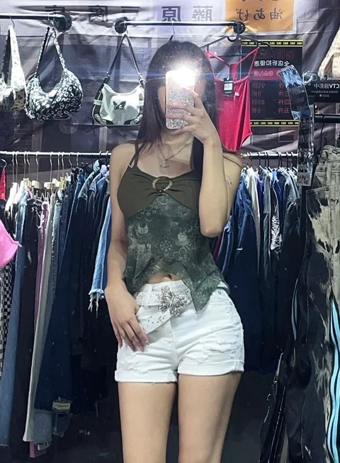 Black Vintage short #0191