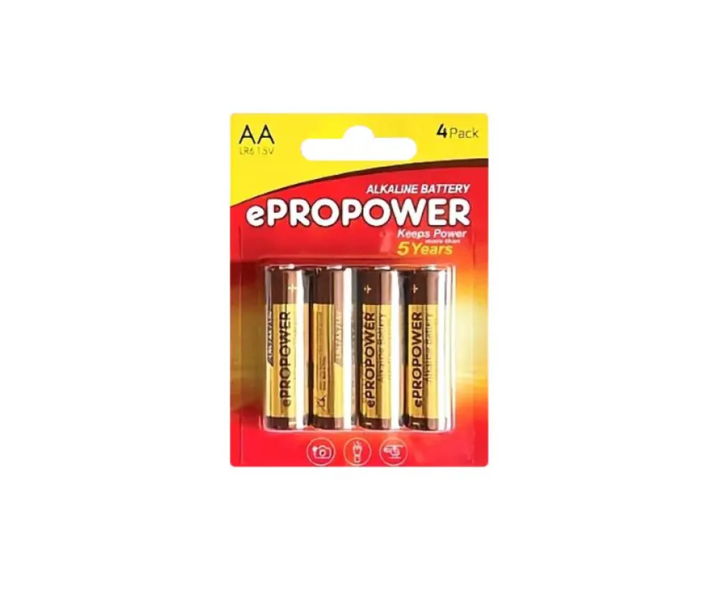 Alkaline Battery AA/ePROPOWER/Bateri Alkali/LR6 1.5V