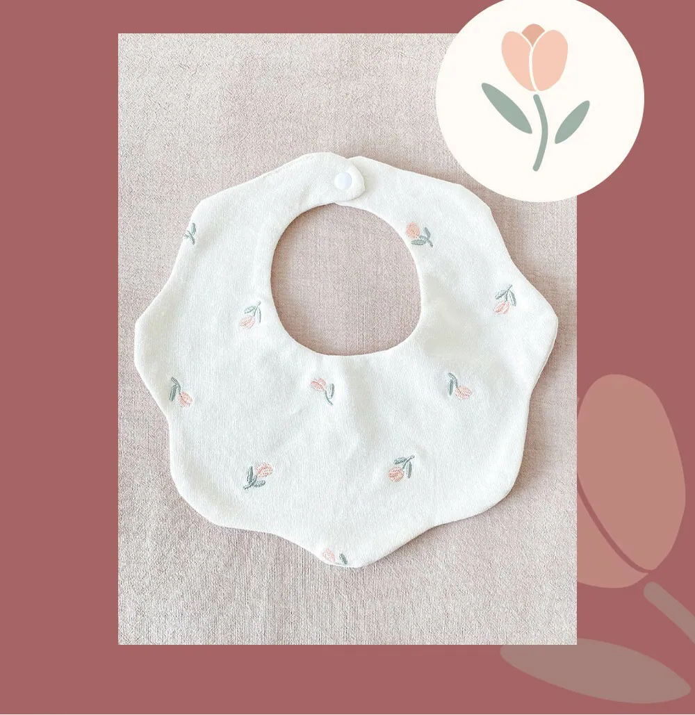 Dottodot Tulip Bib