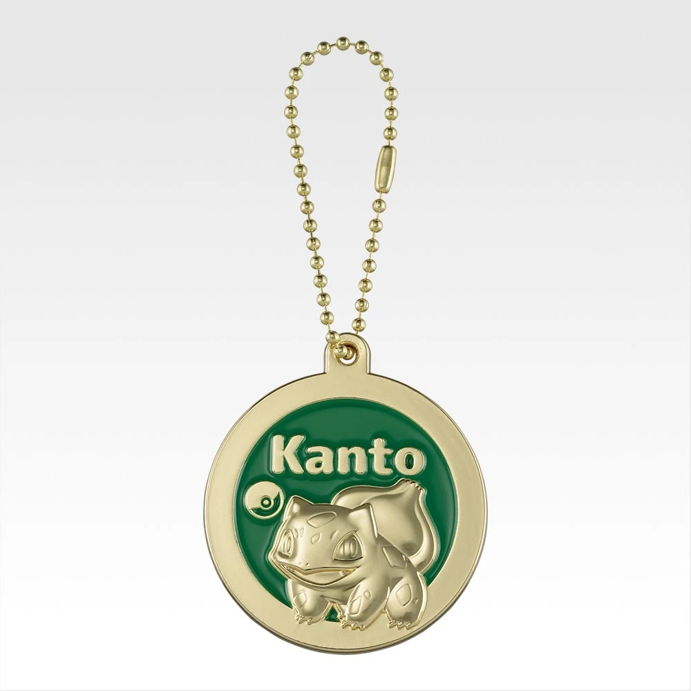 【J賞】Pokémon 30th ANNIVERSARY vol.1 一番賞金屬掛飾 - Kanto green
