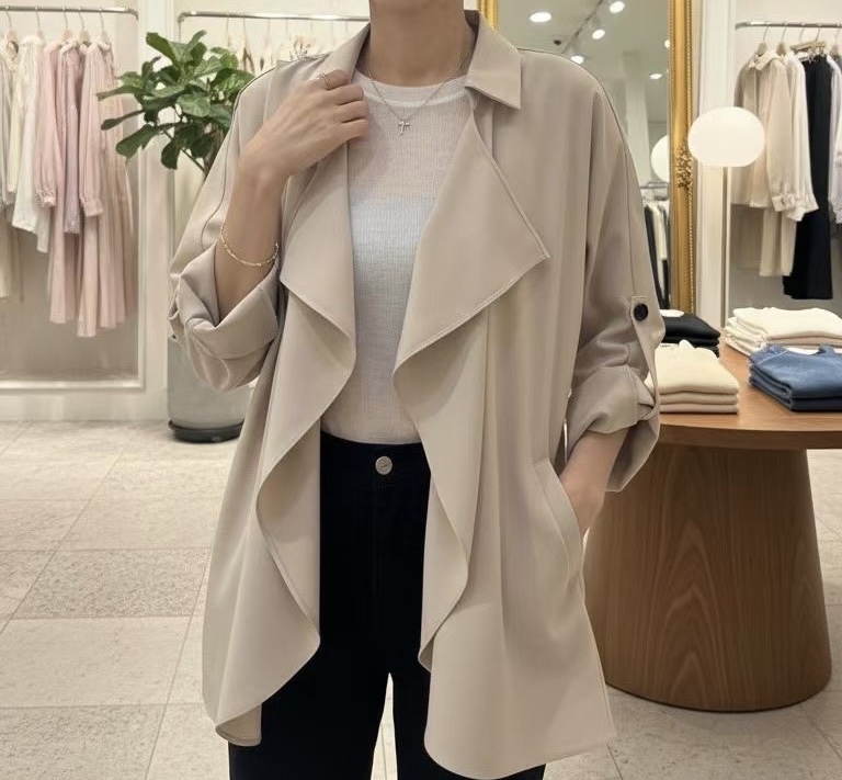 Made in Korea 🇰🇷實淨雪紡外套