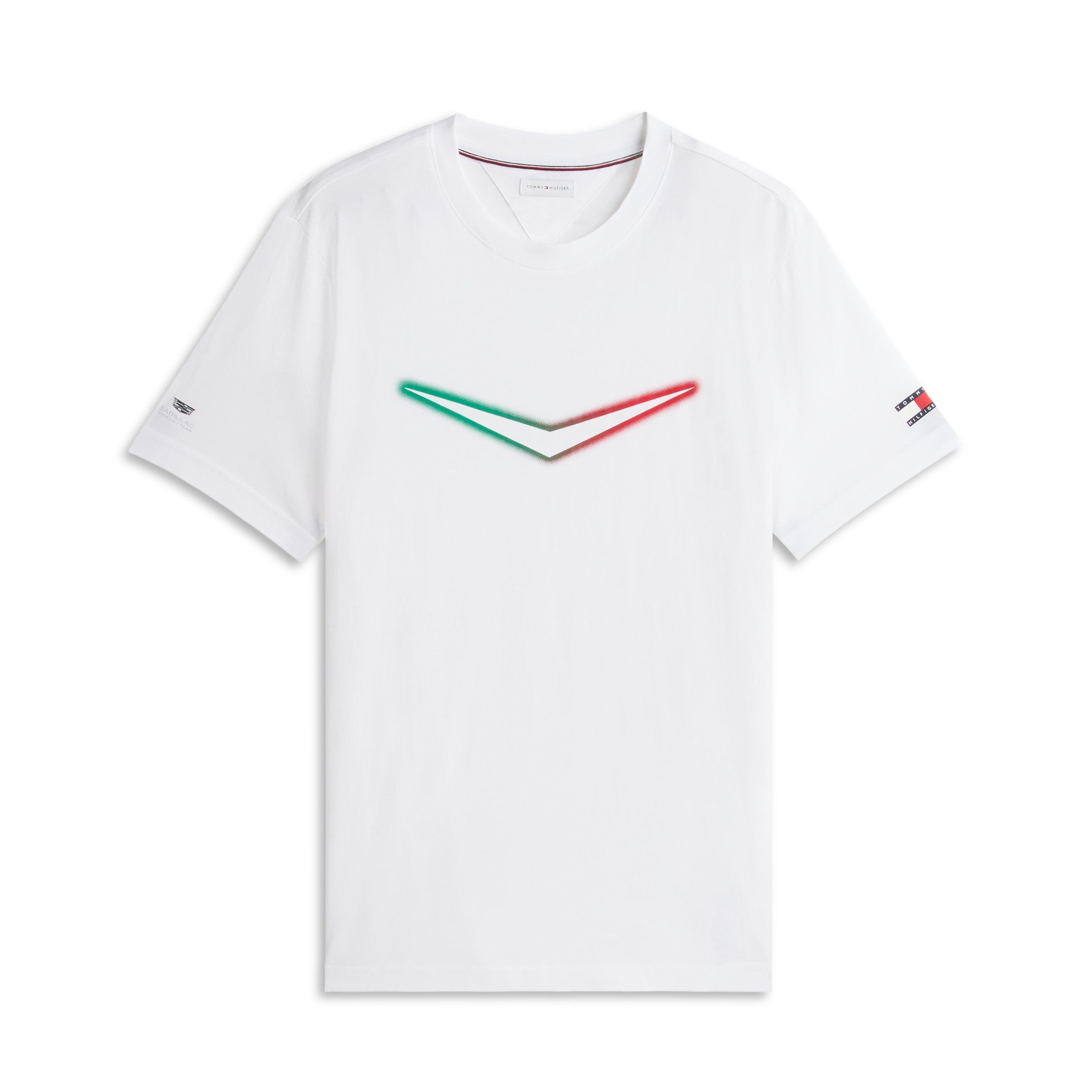 TH x Cadillac F1 Team 凱迪拉克車隊墨西哥特別版白色標誌性印花 T-Shirt MN0MN00144YBR