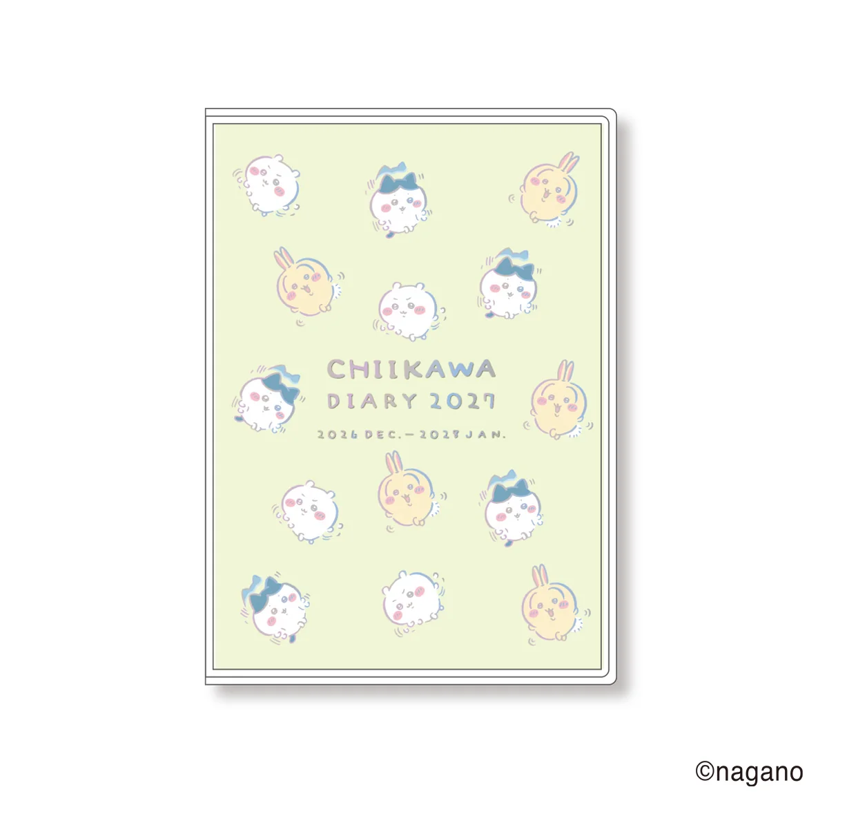 Chiikawa 2027 A6 漫畫版月間手帳 Diary Schedule (2款)